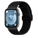 Cinturino per orologio intrecciato con fibbia pieghevole magnetica, For Huawei Watch Fit3