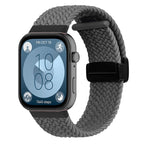 Cinturino per orologio intrecciato con fibbia pieghevole magnetica, For Huawei Watch Fit3