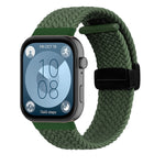 Cinturino per orologio intrecciato con fibbia pieghevole magnetica, For Huawei Watch Fit3
