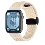 Cinturino per orologio intrecciato con fibbia pieghevole magnetica, For Huawei Watch Fit3