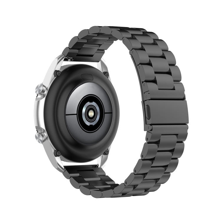 Tre cinturini in acciaio inossidabile smontano il misuratore e le orecchie, dimensioni: 22 mm, For Galaxy Watch 3 45mm