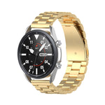 Tre cinturini in acciaio inossidabile smontano il misuratore e le orecchie, dimensioni: 22 mm, For Galaxy Watch 3 45mm