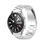 Tre cinturini in acciaio inossidabile smontano il misuratore e le orecchie, dimensioni: 22 mm, For Galaxy Watch 3 45mm