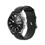 Cinturino in pelle a coda tonda, dimensioni: misura libera 22 mm, For Galaxy Watch 3 45mm