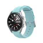 Cinturino in pelle a coda tonda, dimensioni: misura libera 22 mm, For Galaxy Watch 3 45mm