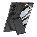 Custodia per telefono con borsa per scheda da incasso con staffa rotore integrata GKK, For Galaxy Z Fold8 Ultra 5G, For Samsung Galaxy Z Fold7 5G, For Samsung Galaxy Z Fold6