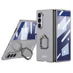 Custodia per telefono con supporto ad anello quadrato ultrasottile integrato con foro accurato GKK, For Galaxy Z Fold8 Ultra 5G, For Samsung Galaxy Z Fold7 5G, For Samsung Galaxy Z Fold6