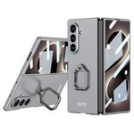 Custodia per telefono con supporto ad anello quadrato ultrasottile integrato con foro accurato GKK, For Galaxy Z Fold8 Ultra 5G, For Samsung Galaxy Z Fold7 5G, For Samsung Galaxy Z Fold6