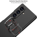 Custodia per telefono con supporto ad anello quadrato ultrasottile integrato con foro accurato GKK, For Galaxy Z Fold8 Ultra 5G, For Samsung Galaxy Z Fold7 5G, For Samsung Galaxy Z Fold6