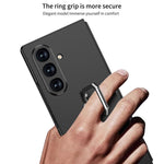 Custodia per telefono con supporto ad anello quadrato ultrasottile integrato con foro accurato GKK, For Galaxy Z Fold8 Ultra 5G, For Samsung Galaxy Z Fold7 5G, For Samsung Galaxy Z Fold6
