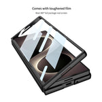 Custodia per telefono con supporto ad anello quadrato ultrasottile integrato con foro accurato GKK, For Galaxy Z Fold8 Ultra 5G, For Samsung Galaxy Z Fold7 5G, For Samsung Galaxy Z Fold6