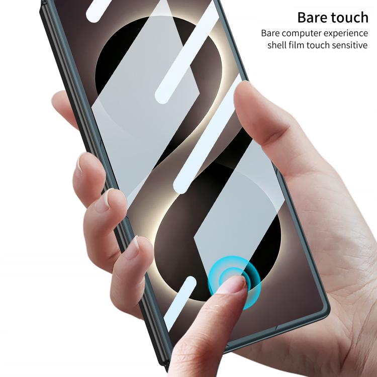 Custodia per telefono con supporto ad anello quadrato ultrasottile integrato con foro accurato GKK, For Galaxy Z Fold8 Ultra 5G, For Samsung Galaxy Z Fold7 5G, For Samsung Galaxy Z Fold6