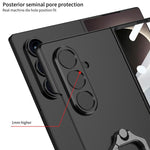 Custodia per telefono con supporto ad anello quadrato ultrasottile integrato con foro accurato GKK, For Galaxy Z Fold8 Ultra 5G, For Samsung Galaxy Z Fold7 5G, For Samsung Galaxy Z Fold6