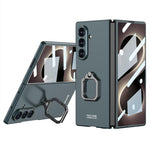 Custodia per telefono con supporto ad anello quadrato ultrasottile integrato con foro accurato GKK, For Galaxy Z Fold8 Ultra 5G, For Samsung Galaxy Z Fold7 5G, For Samsung Galaxy Z Fold6