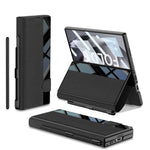 Custodia per telefono flip integrata GKK a copertura totale con slot per penna, penna non inclusa, For Galaxy Z Fold8 Ultra 5G, For Samsung Galaxy Z Fold7 5G, For Samsung Galaxy Z Fold6