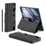 Custodia per telefono flip integrata GKK a copertura totale con slot per penna, penna non inclusa, For Galaxy Z Fold8 Ultra 5G, For Samsung Galaxy Z Fold7 5G, For Samsung Galaxy Z Fold6