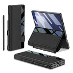 Custodia per telefono flip integrata GKK a copertura totale con slot per penna, penna non inclusa, For Galaxy Z Fold8 Ultra 5G, For Samsung Galaxy Z Fold7 5G, For Samsung Galaxy Z Fold6