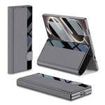 Custodia per telefono flip integrata GKK a copertura totale con slot per penna, penna non inclusa, For Galaxy Z Fold8 Ultra 5G, For Samsung Galaxy Z Fold7 5G, For Samsung Galaxy Z Fold6