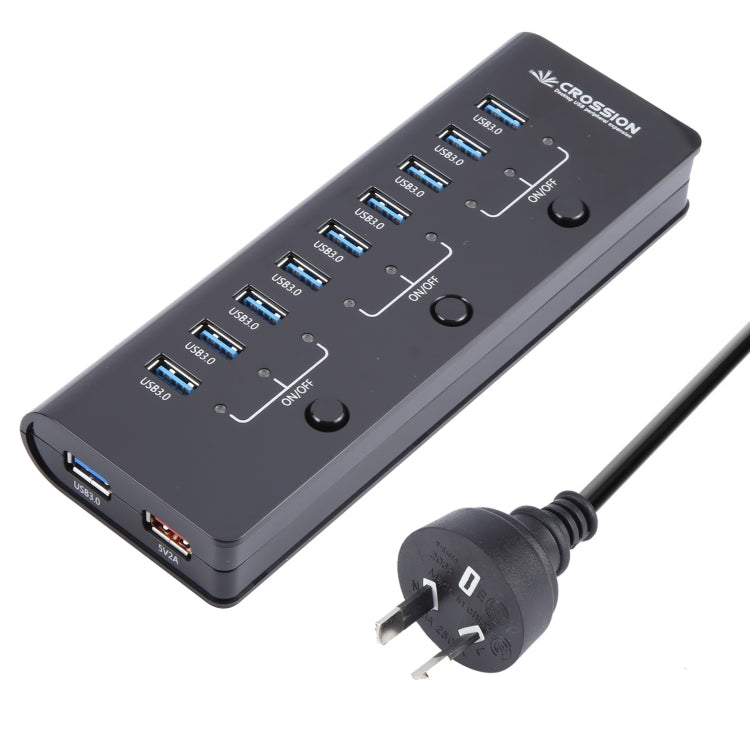 Adattatore di alimentazione HUB USB 3.0 12V 4A ORICO a 10 porte, EU Plug, US Plug, UK Plug, AU Plug