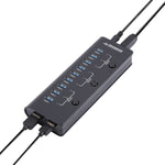 Adattatore di alimentazione HUB USB 3.0 12V 4A ORICO a 10 porte, EU Plug, US Plug, UK Plug, AU Plug