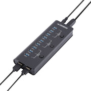 Adattatore di alimentazione HUB USB 3.0 12V 4A ORICO a 10 porte, EU Plug, US Plug, UK Plug, AU Plug