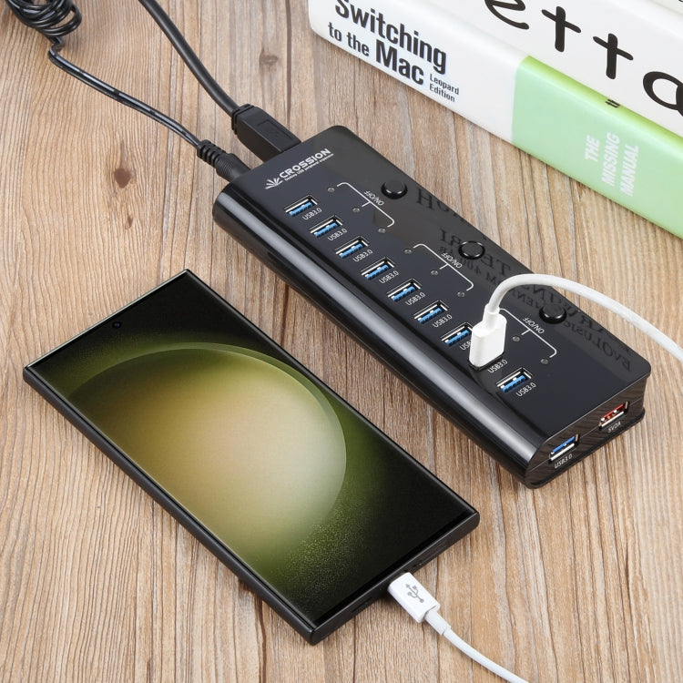 Adattatore di alimentazione HUB USB 3.0 12V 4A ORICO a 10 porte, EU Plug, US Plug, UK Plug, AU Plug