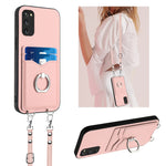 Custodia porta carte con anello per Samsung Galaxy S23 Ultra 5G