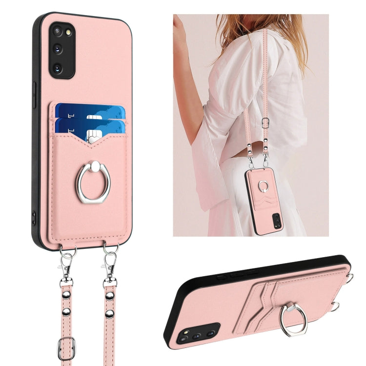 Custodia porta carte con anello per Samsung Galaxy S23 Ultra 5G