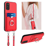 Custodia porta carte con anello per Samsung Galaxy S23 Ultra 5G