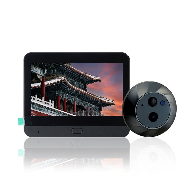 SY-35 4,3 pollici schermo a colori graffiti nascosto 1080P WiFi Smart Cat Eye Videocitofono, SY-35