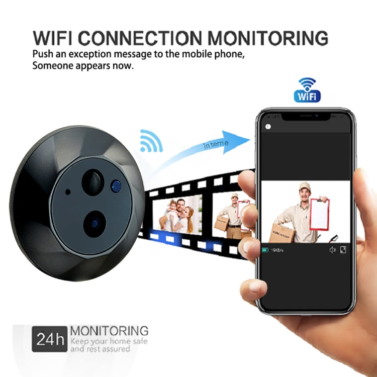 Videocitofono smart SY-35 4,3" WiFi 1080P con visione notturna