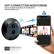 SY-35 4,3 pollici schermo a colori graffiti nascosto 1080P WiFi Smart Cat Eye Videocitofono, SY-35