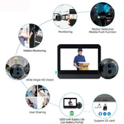 SY-35 4,3 pollici schermo a colori graffiti nascosto 1080P WiFi Smart Cat Eye Videocitofono, SY-35