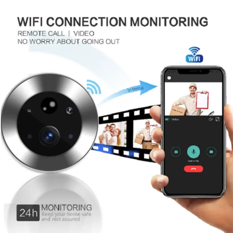 Videocitofono WiFi 4,3 pollici 1080P con visione notturna