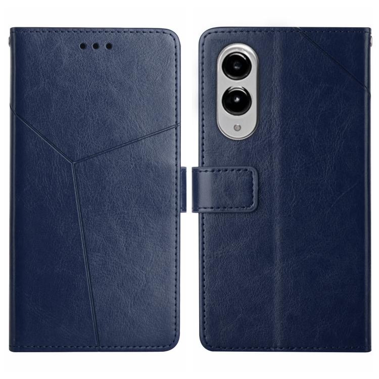 Custodia per telefono in pelle con motivo a Y, For Galaxy S26 FE 5G, For Samsung Galaxy S25 FE 5G, For Samsung Galaxy S25 Edge 5G, For Samsung Galaxy S25 5G
