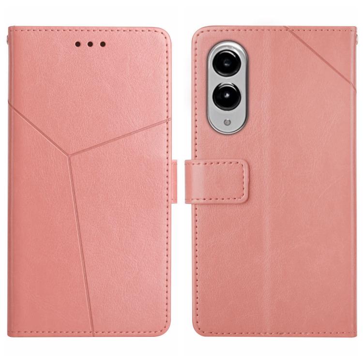 Custodia per telefono in pelle con motivo a Y, For Galaxy S26 FE 5G, For Samsung Galaxy S25 FE 5G, For Samsung Galaxy S25 Edge 5G, For Samsung Galaxy S25 5G