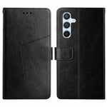 Custodia per telefono in pelle con motivo a Y, For Galaxy S26 FE 5G, For Samsung Galaxy S25 FE 5G, For Samsung Galaxy S25 Edge 5G, For Samsung Galaxy S25 5G