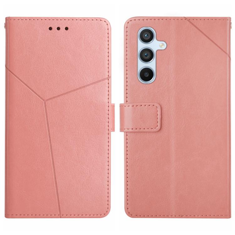 Custodia per telefono in pelle con motivo a Y, For Galaxy S26 FE 5G, For Samsung Galaxy S25 FE 5G, For Samsung Galaxy S25 Edge 5G, For Samsung Galaxy S25 5G