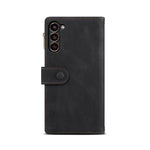 Custodia pelle Flip RFID smerigliata retrò per Samsung Galaxy S26+ 5G e