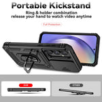 Custodia con supporto scorrevole per Samsung Galaxy A55 5G
