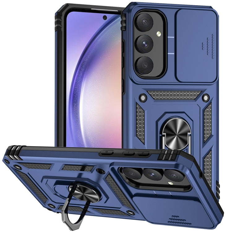 Custodia con supporto scorrevole per Samsung Galaxy A55 5G