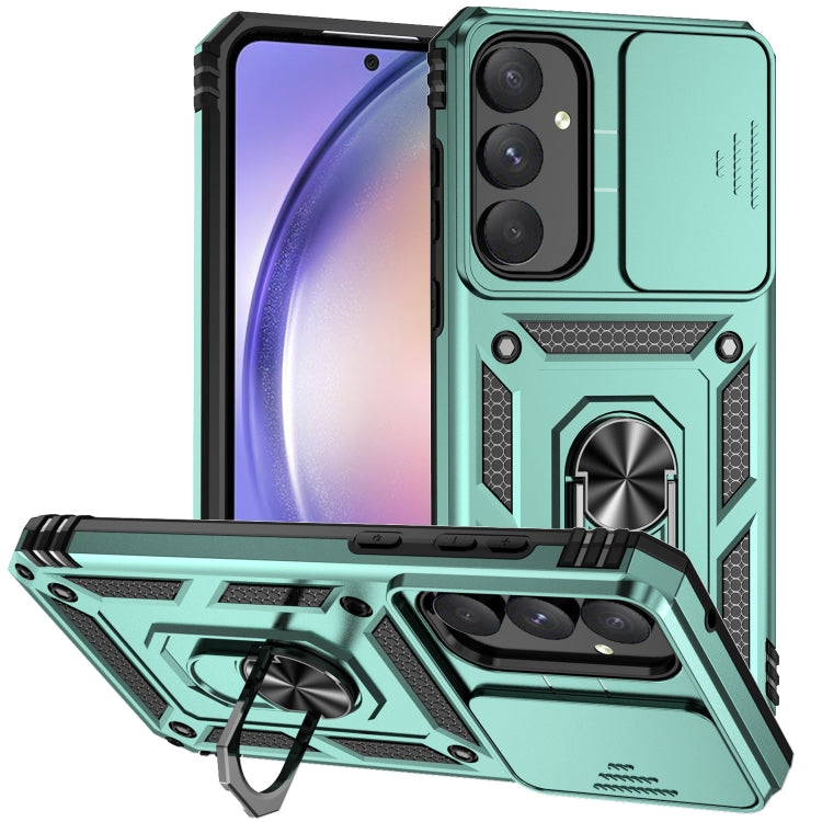 Custodia con supporto scorrevole per Samsung Galaxy A55 5G