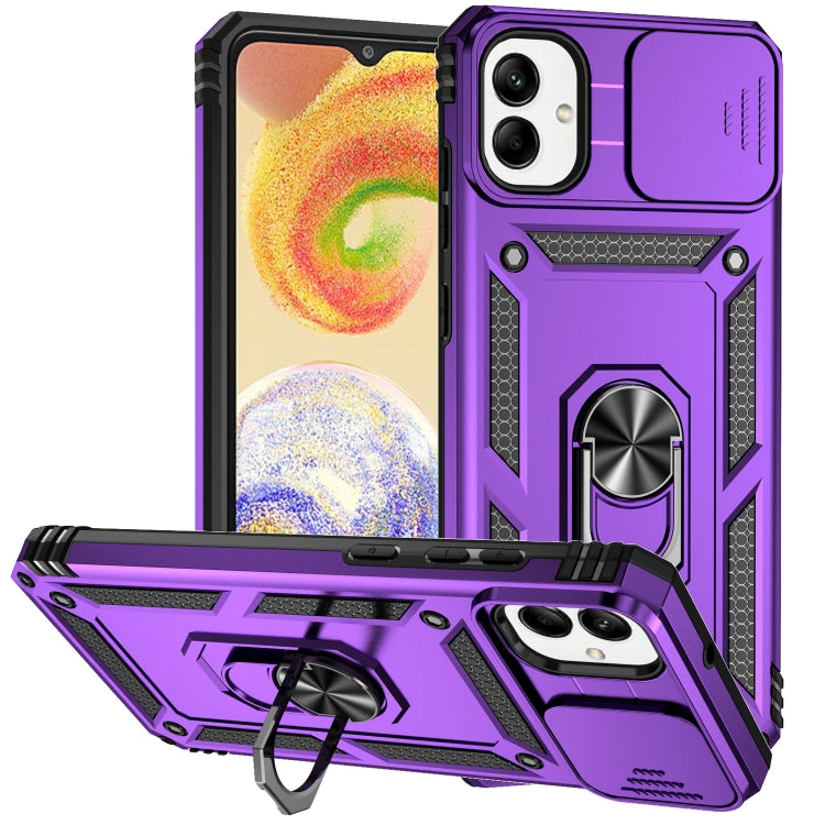 Custodia con supporto scorrevole per Samsung Galaxy A55 5G