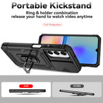 Custodia con supporto scorrevole per Samsung Galaxy A05s
