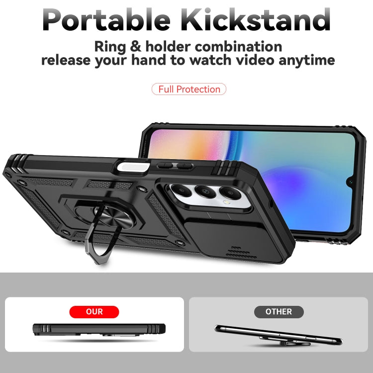 Custodia con supporto scorrevole per Samsung Galaxy A05s