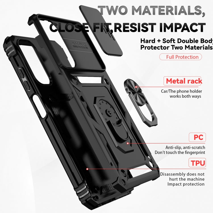 Custodia con supporto scorrevole per Samsung Galaxy A05s