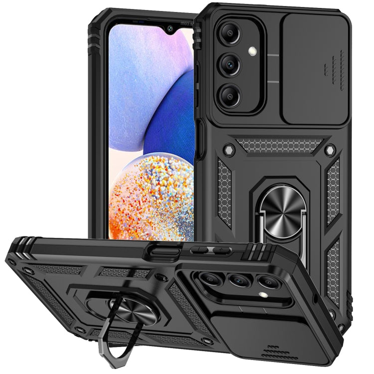 Custodia con supporto scorrevole per Samsung Galaxy A55 5G