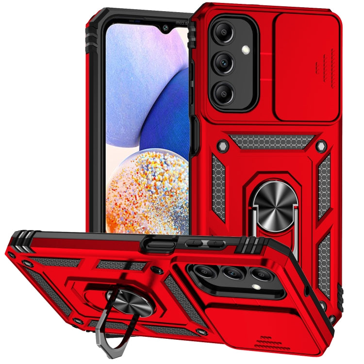 Custodia con supporto scorrevole per Samsung Galaxy A55 5G