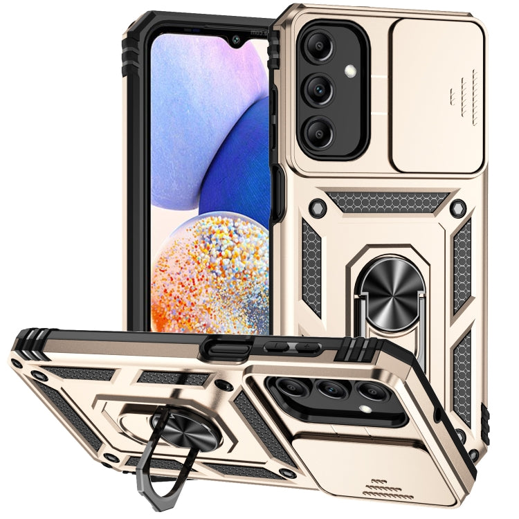 Custodia con supporto scorrevole per Samsung Galaxy A55 5G