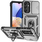 Custodia con supporto scorrevole per Samsung Galaxy A55 5G